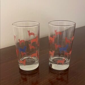 Source Unknown Vibrant Animal Print Glasses